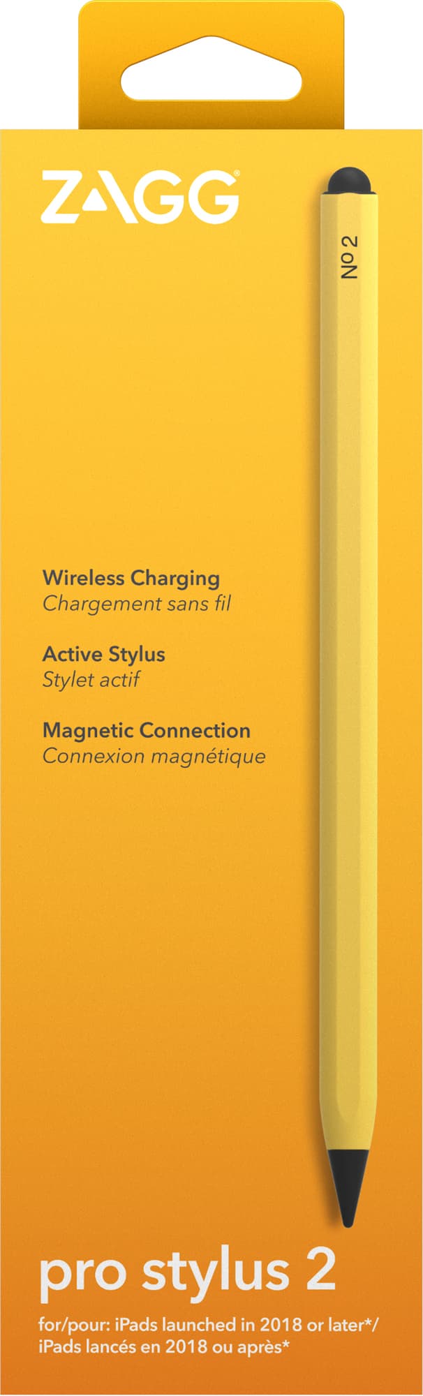 Zagg Pro Stylus 2 tabletstylus (Gul)