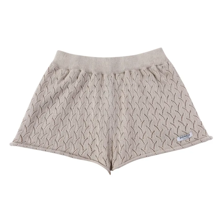 Donsje Short Ajouré Canae | Beige