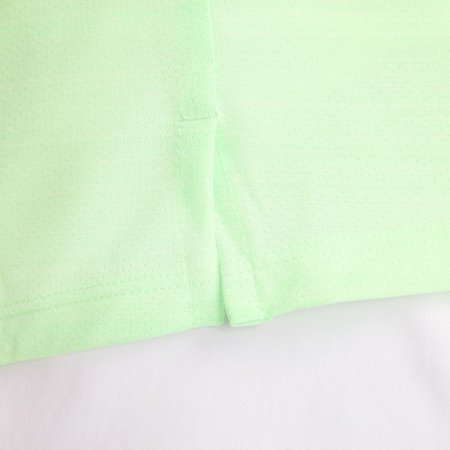 Nike T-shirt Running Dri-FIT Miler - Vert/Argenté