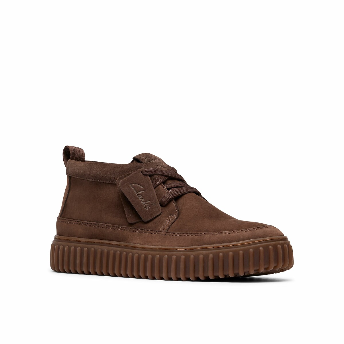CLARKS<br>Sapatos derby de camurça Torhill