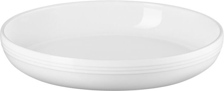Le Creuset Coupe pastatallerken 22cm White White