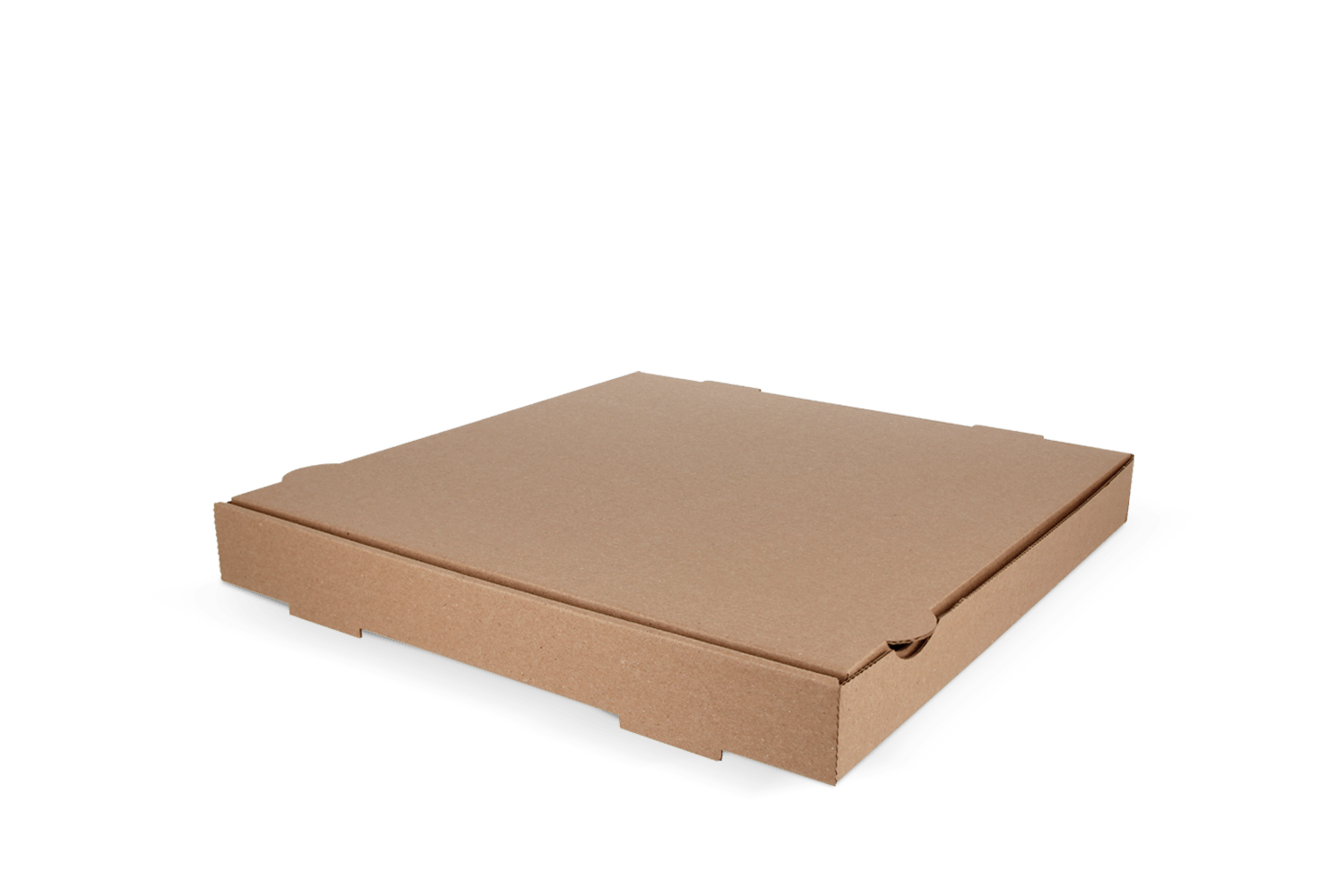Pizzadozen 30x30x4 cm kraft bruin BIO