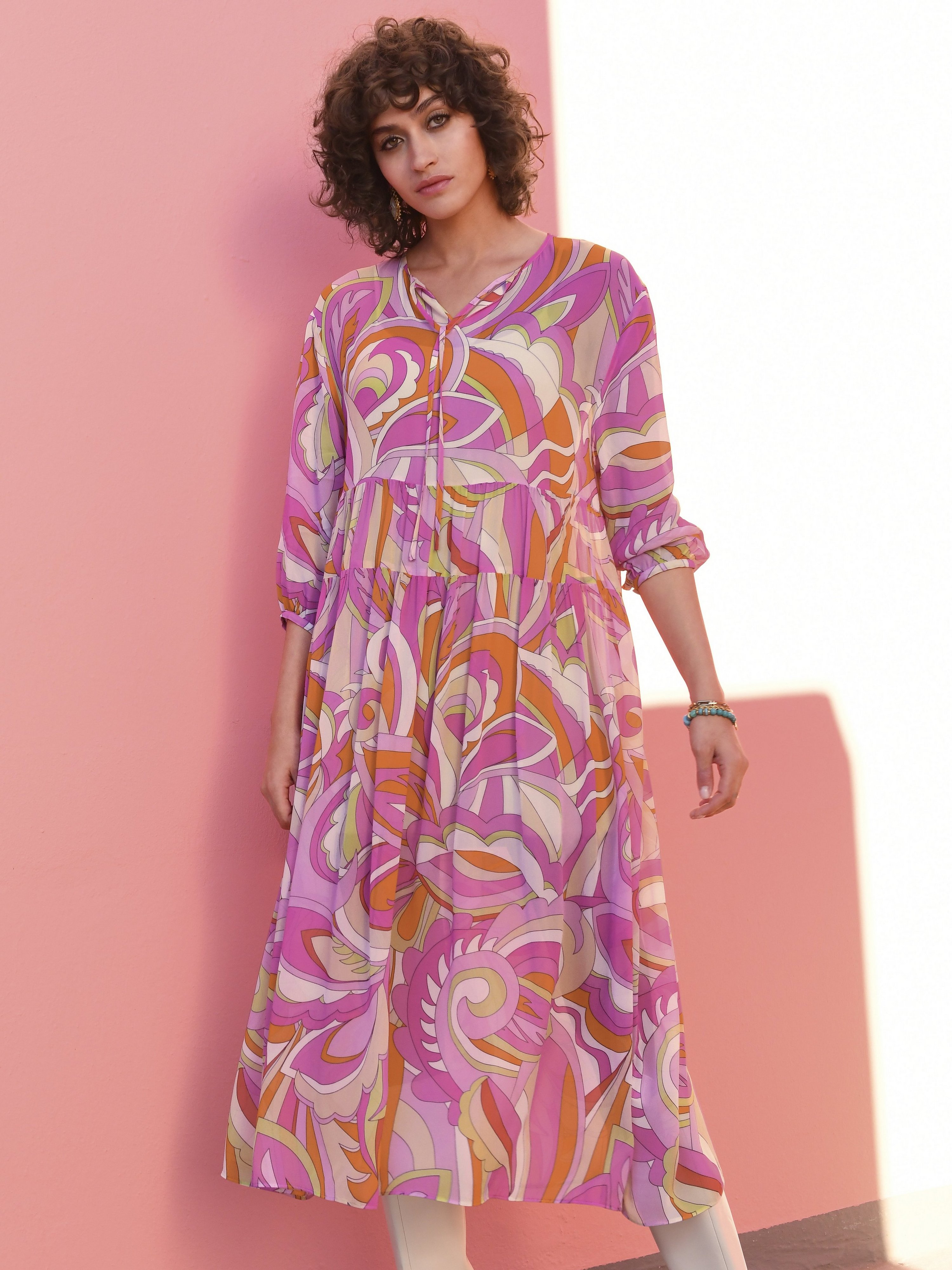 Kleid mit 3/4-Arm