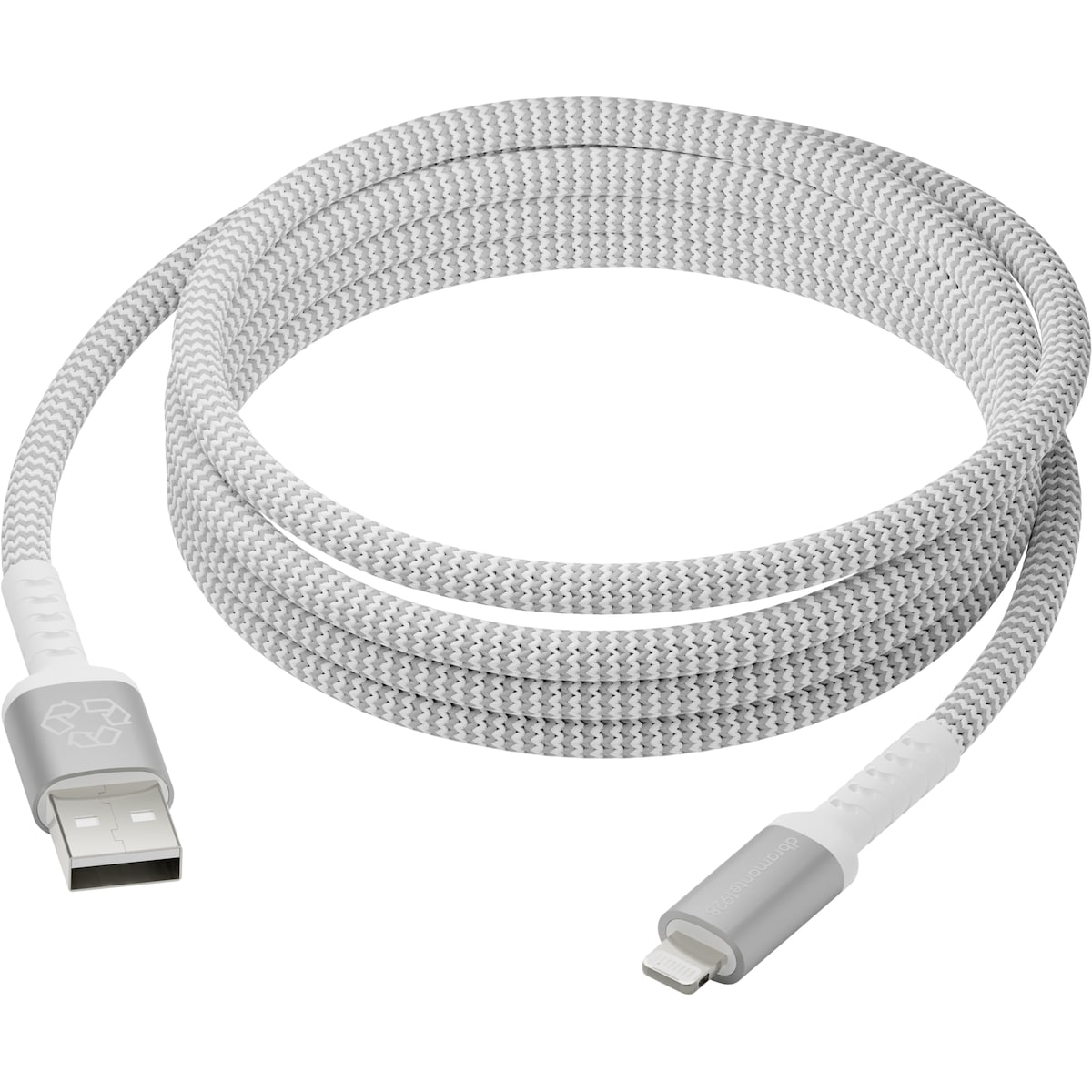 Dbramante1928 flettet USB-A til Lightning-kabel 2,5 m