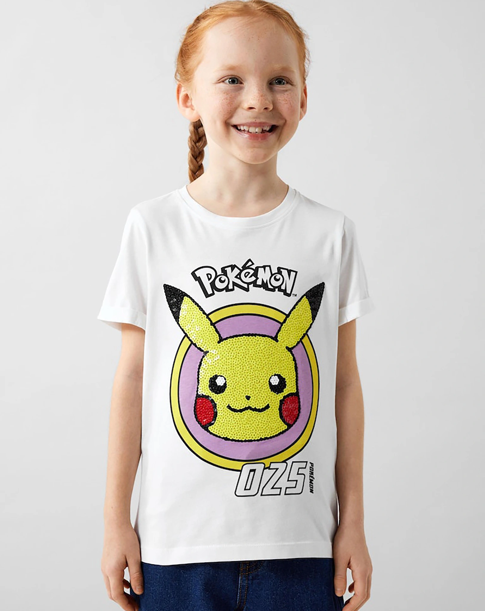 T-Shirt NKFJUNNA POKEMON in white alyssum