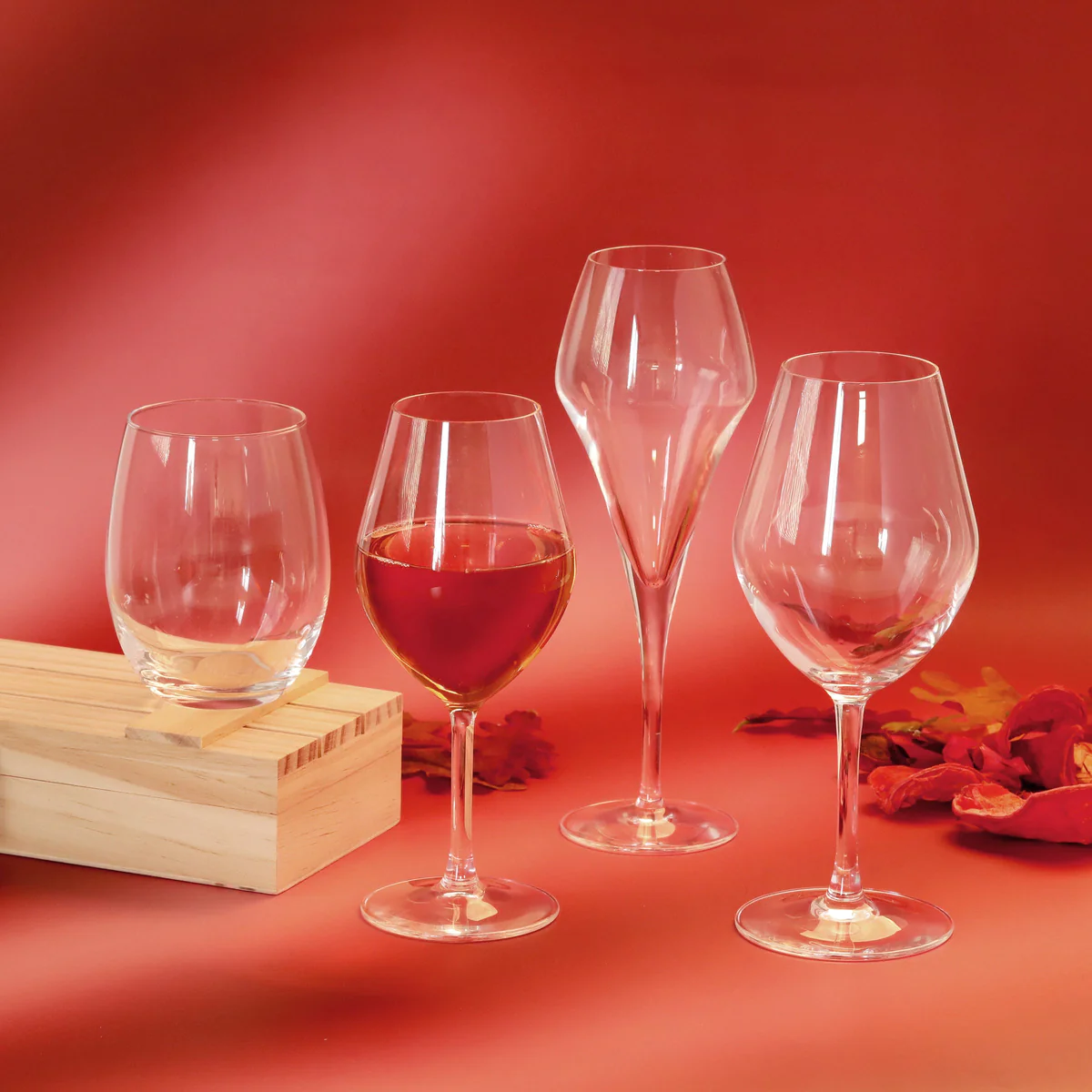 Lys - Lot de 6 gobelets hauts 36cl Couzon