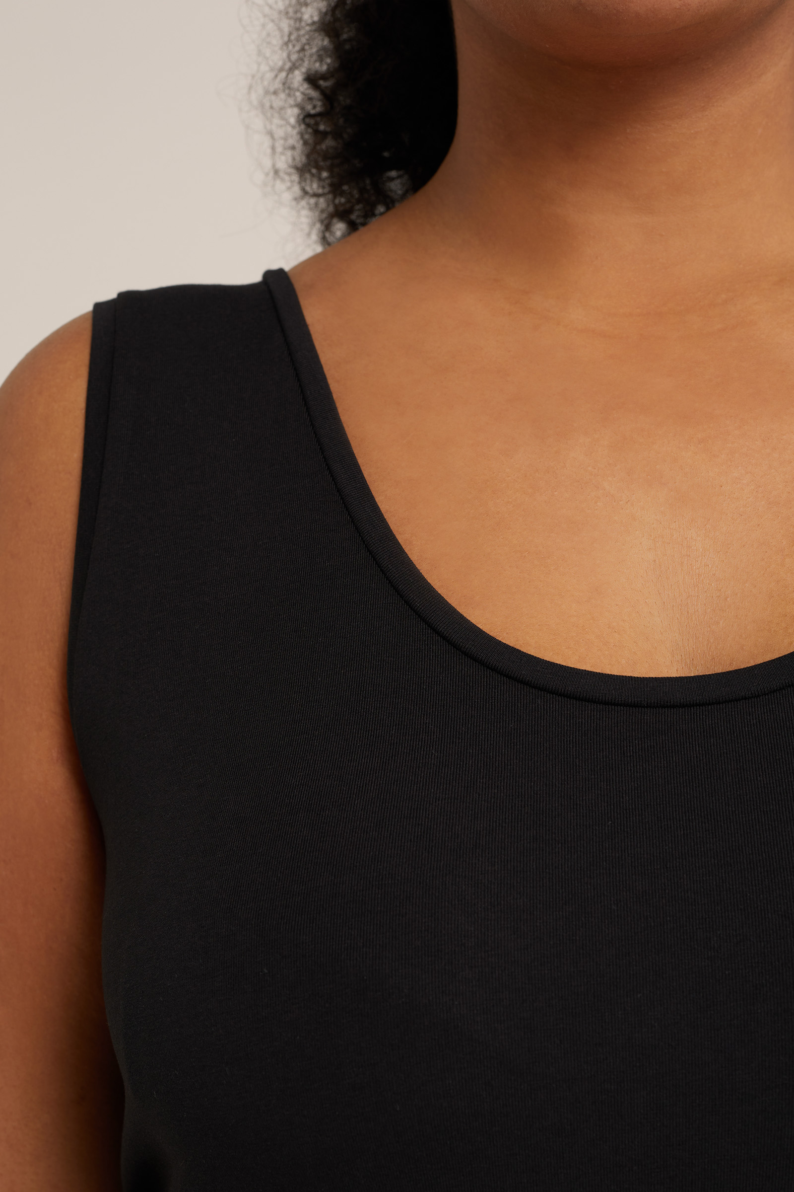singlet - Curve WE Fashion Zwart