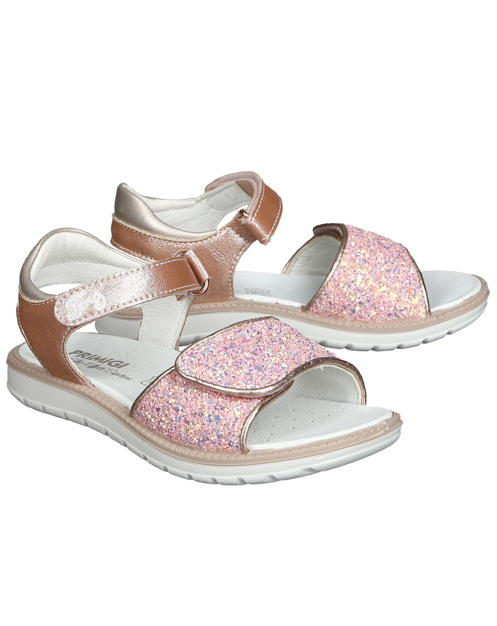 Klett-Sandalen GLITTER in rosa