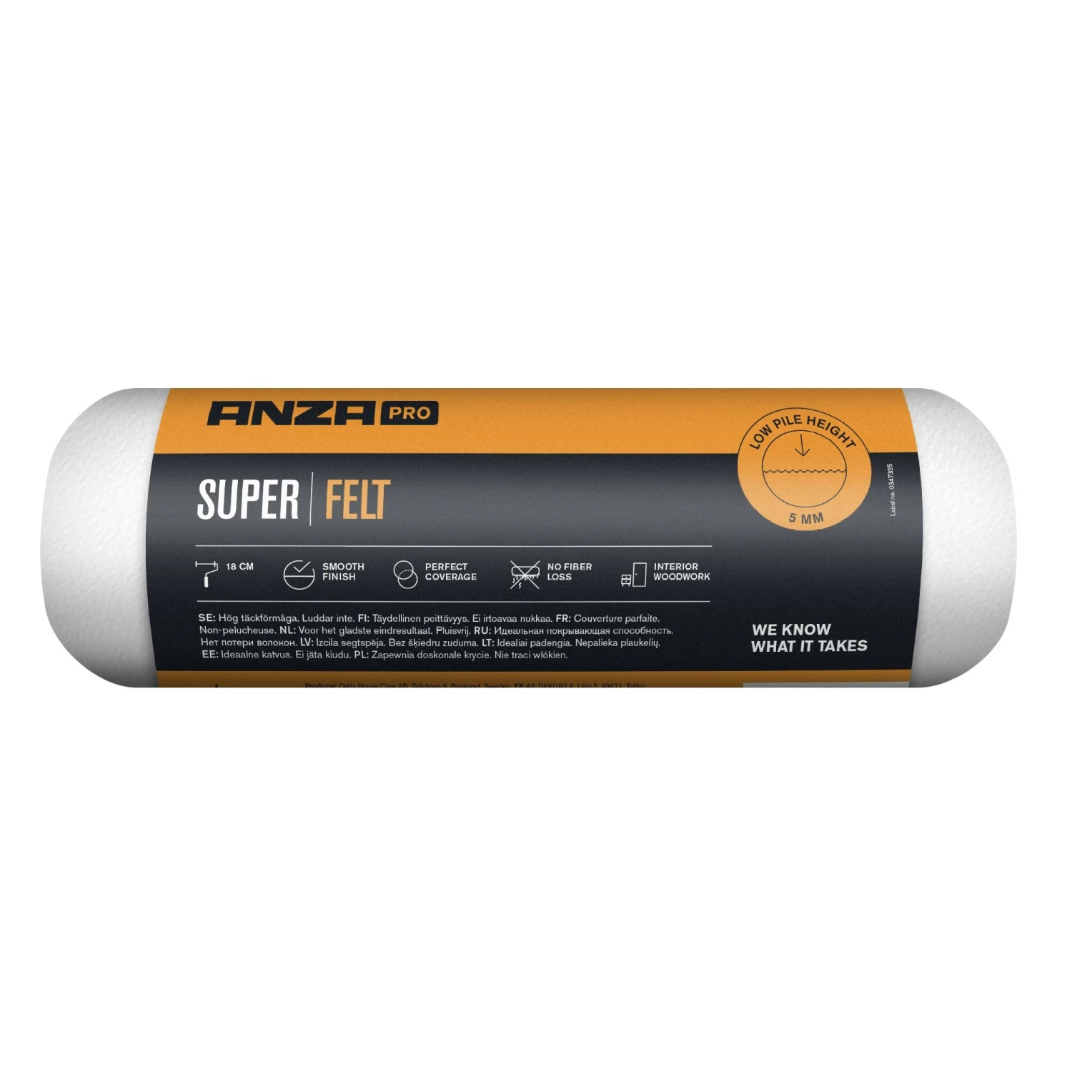 Anza PRO Viltroller Lakset 2 1 GRATIS voor alkydlak Set