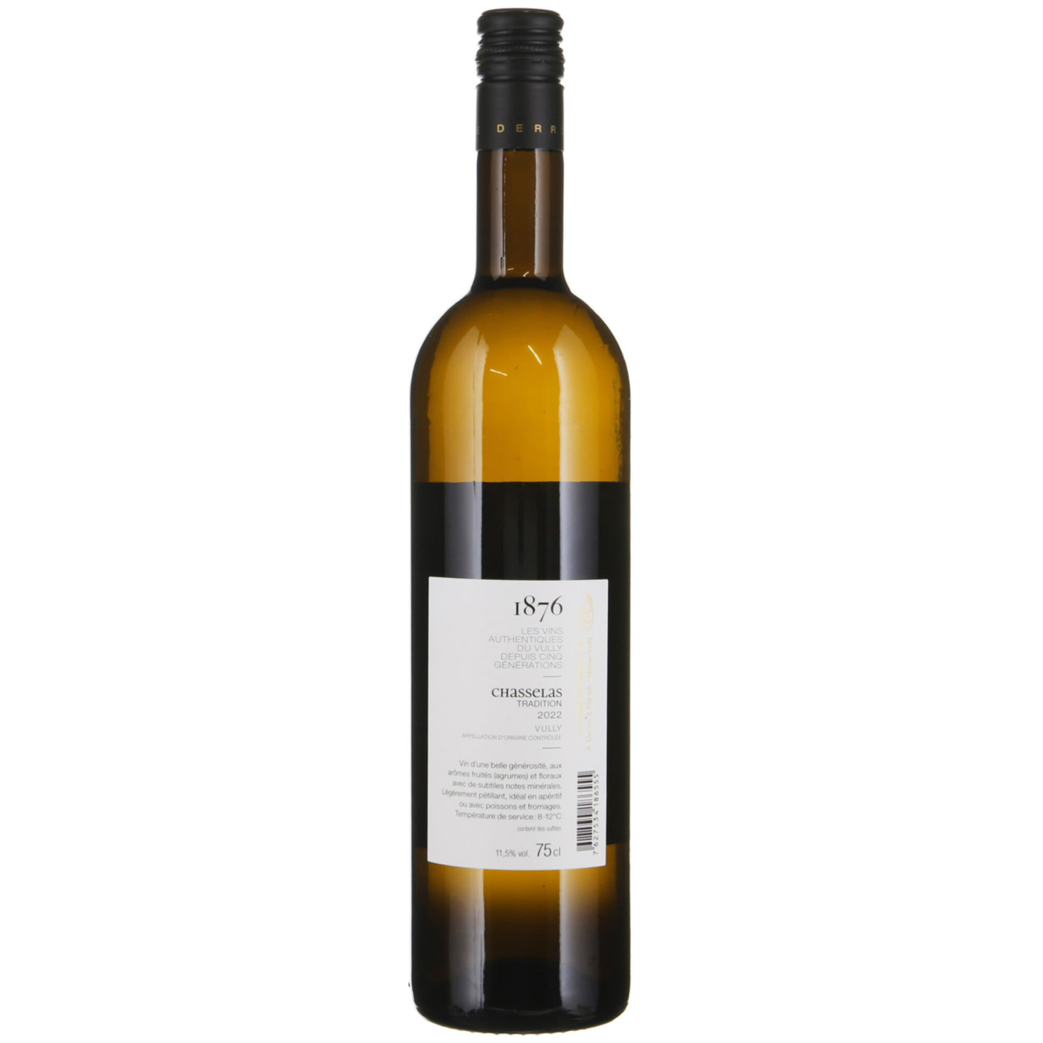 Vully AOC Chasselas Tradition Domaine Derron -75cl