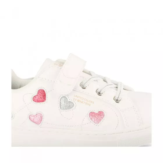 Baskets BLANC BENETTON