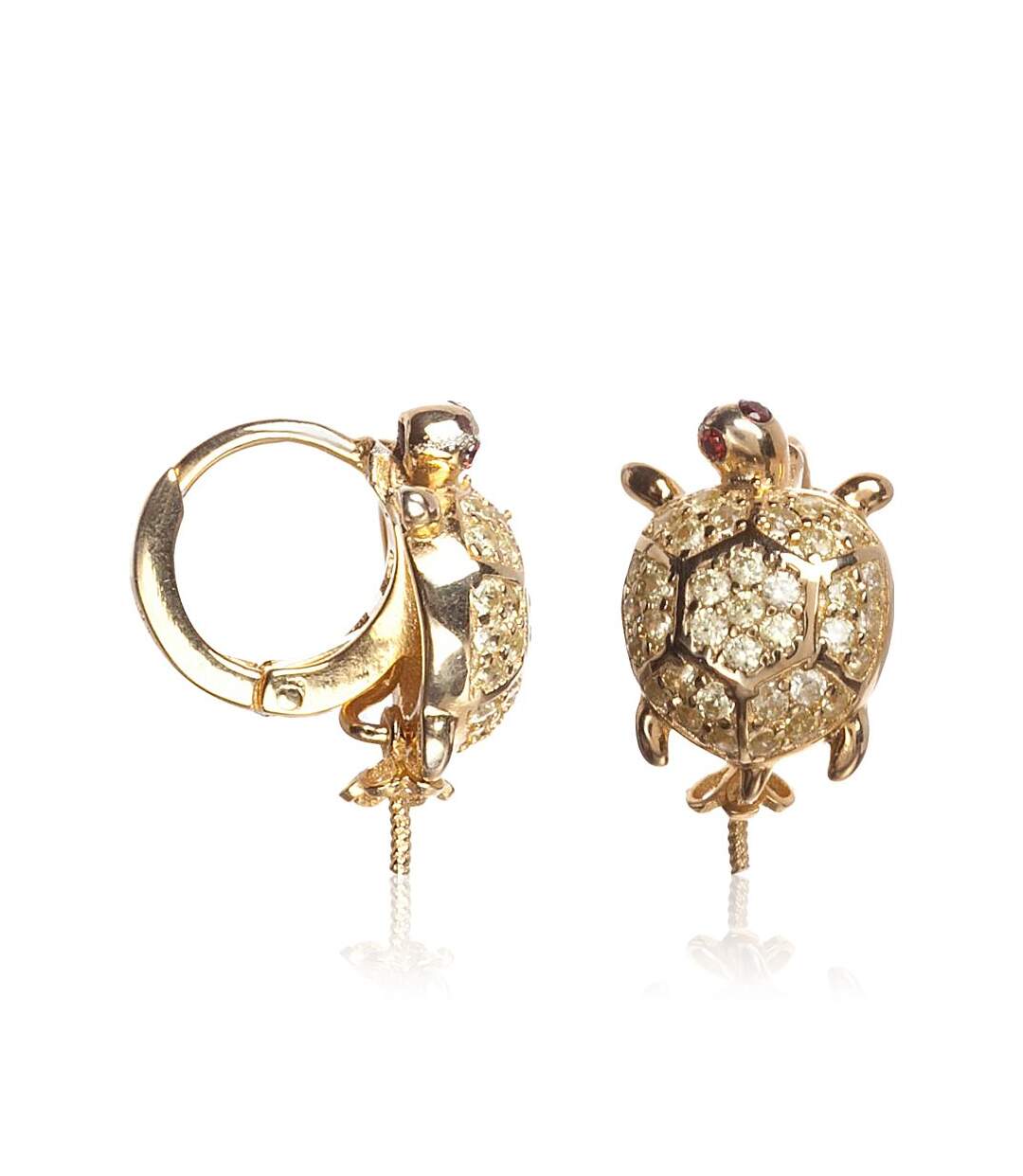 Boucle D’Oreille Femme Lancaster Jlaearturtle6 (1,2Mm)