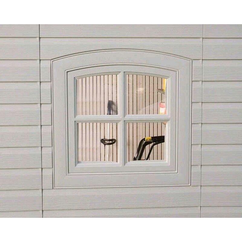 8 ft. W x 15 ft. D Plastic Storage Shed