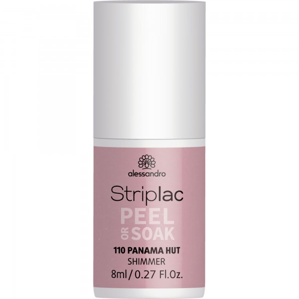 Alessandro Striplac Peel or Soak 110 Panama Hut 8ml