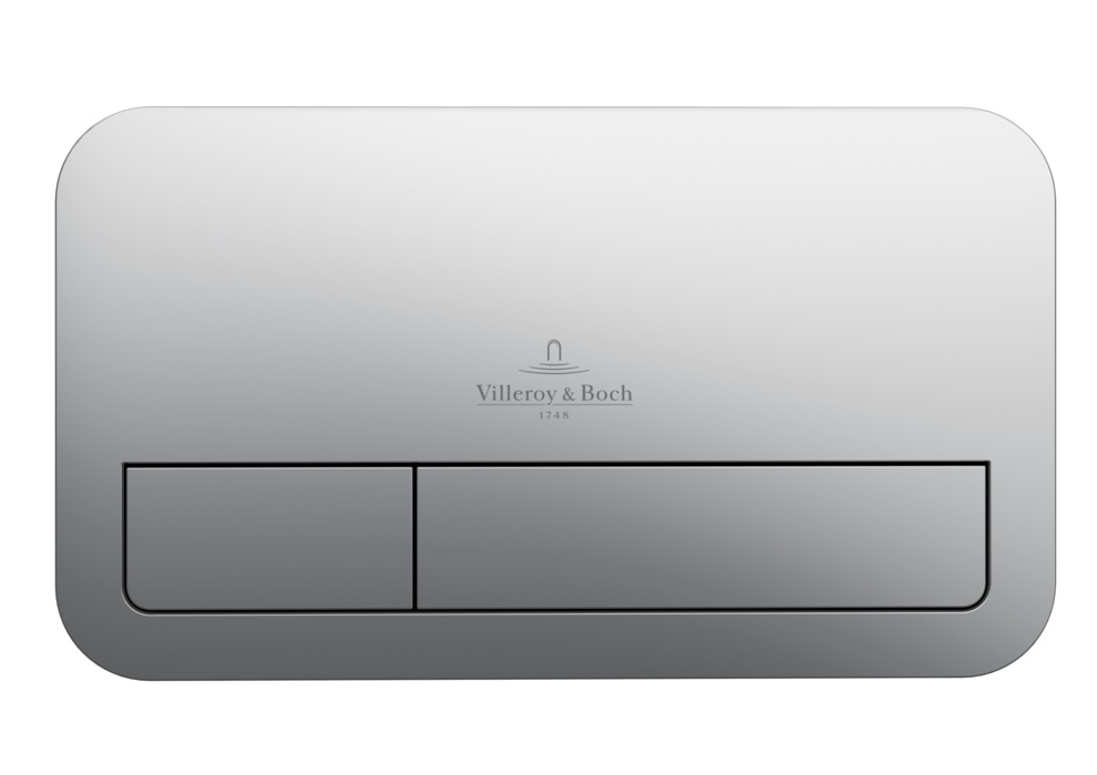 Villeroy & Boch ViConnect bedieningsplaat 200S chroom mat