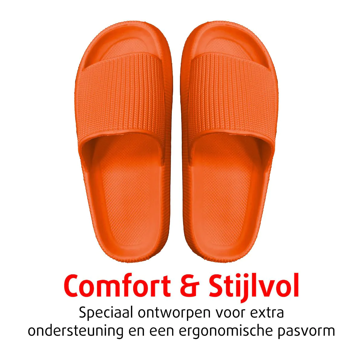 Orthopedische Zomer Badslippers (Oranje)