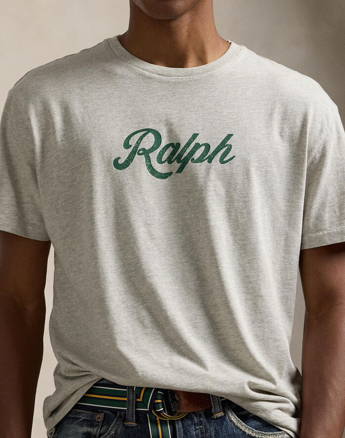Polo Ralph Lauren 20/1 UNEVEN JERSEY-SSL-TSH Grå