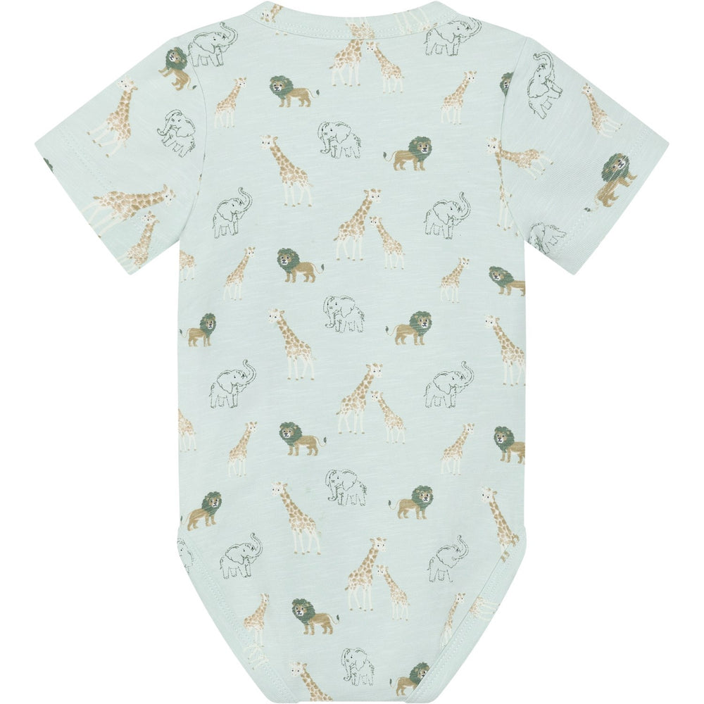 Køb Minymo Sprout Green Body Ss Aop