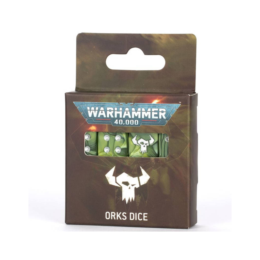 Warhammer 40K - Set de dés Orks