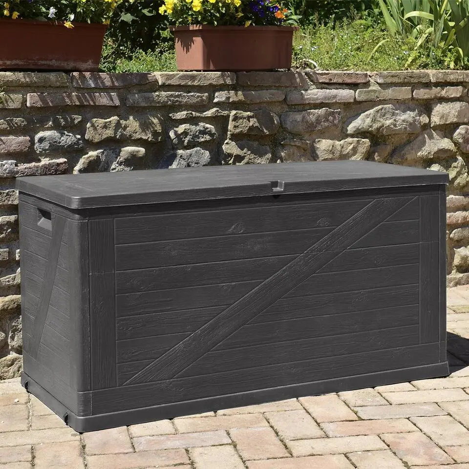 Toomax Wood opbergbox - 420L - Grijs