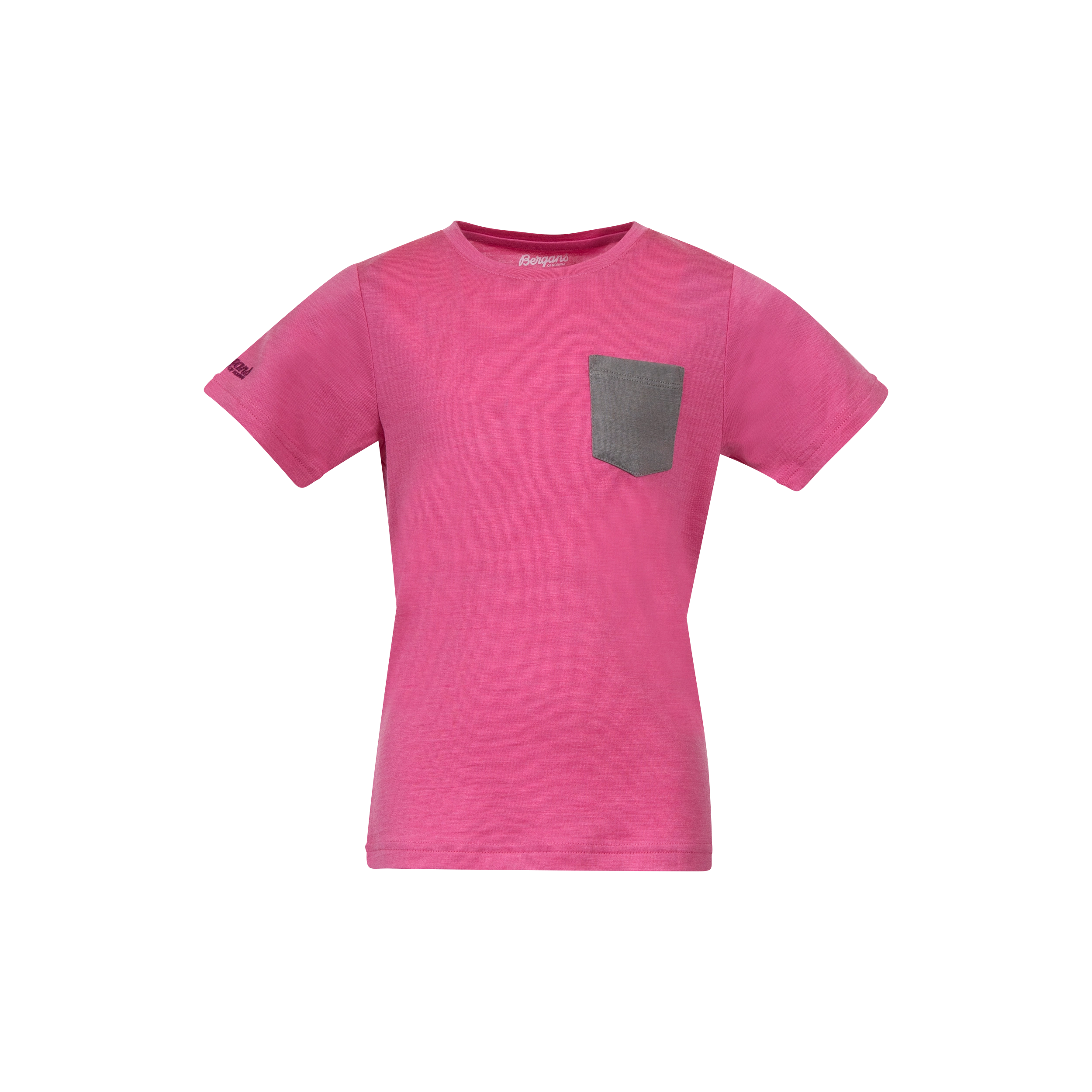 Myske Wool Kids Tee Ibis Rose