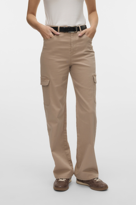 Vero Moda camel dames broek