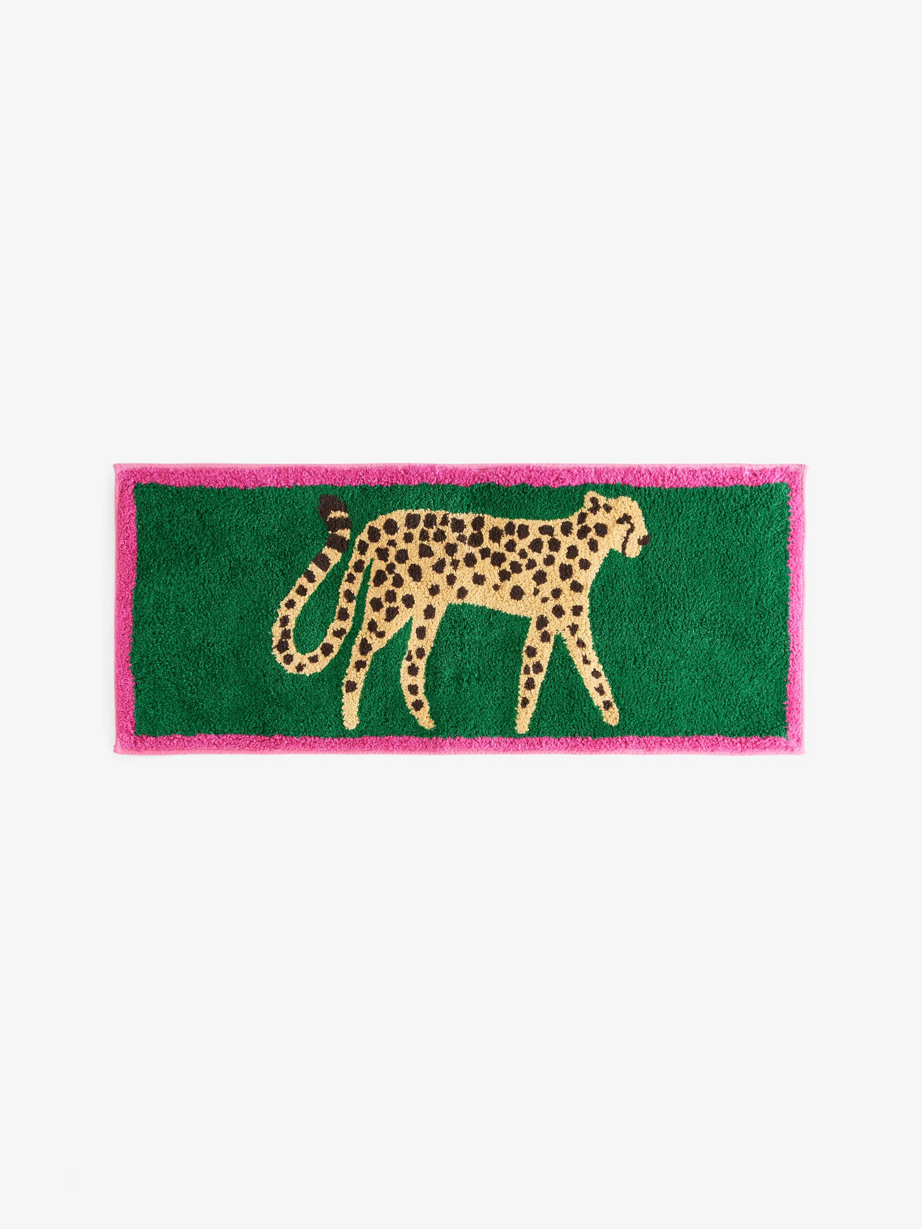 Cheetah Animal Print Mat