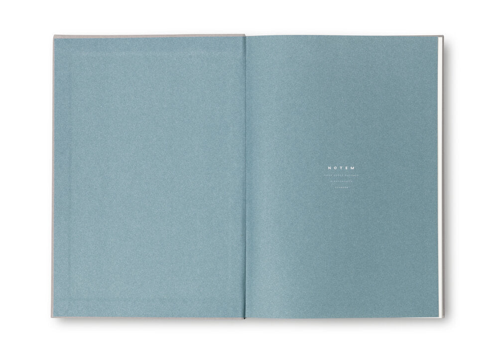 Notem  BEA notesbog m. elastisk bånd - Light Gray