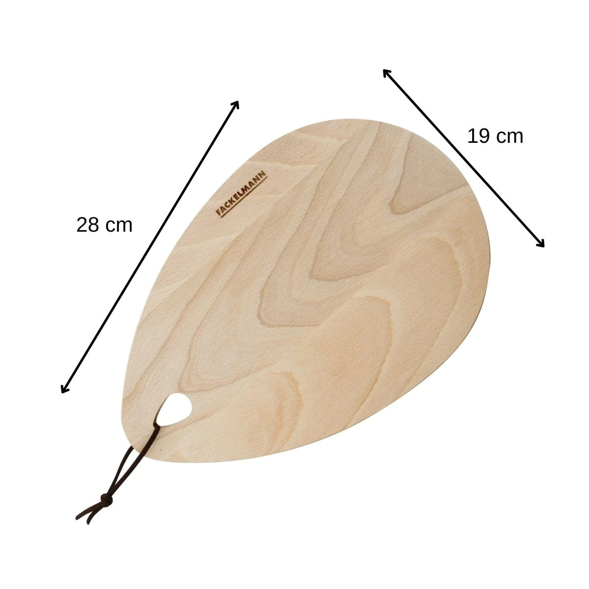 Planche à découper ovale en bois FSC Eco Friendly Fackelmann