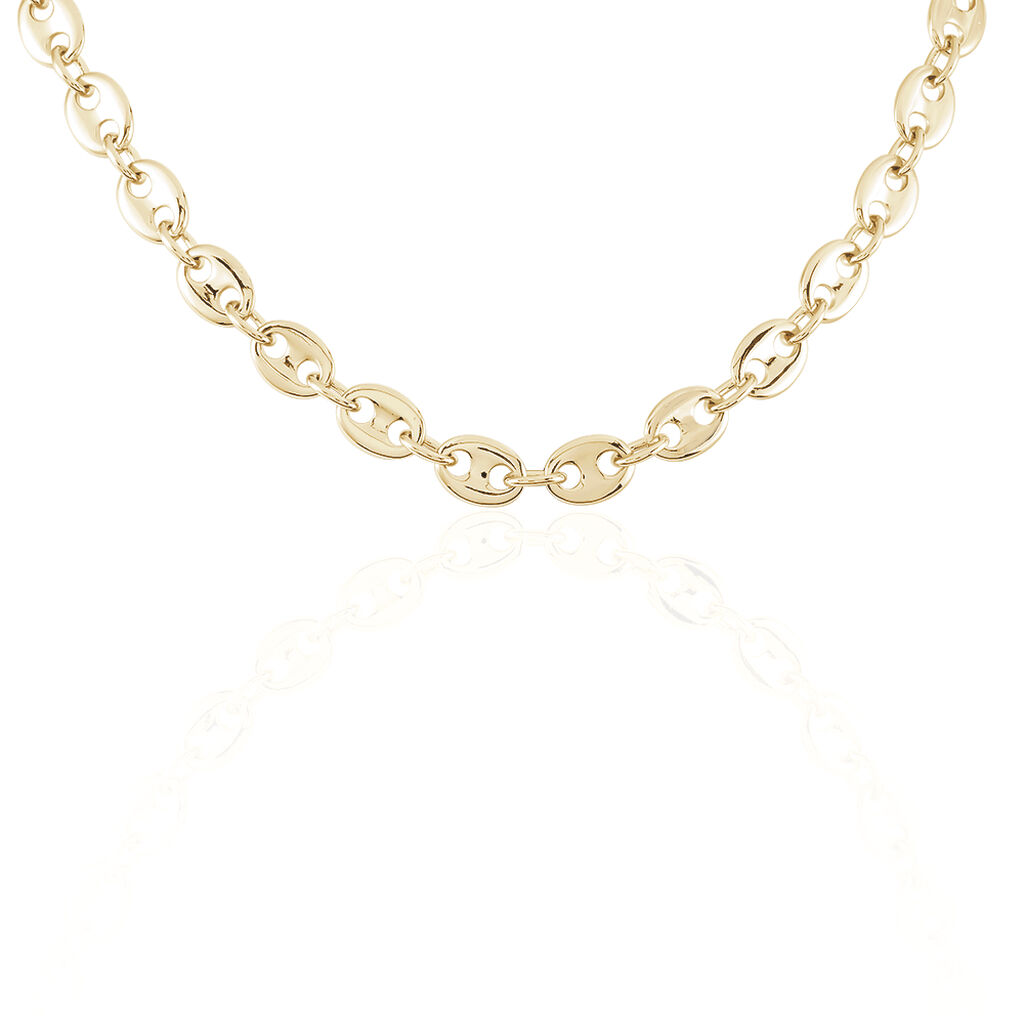 Collier William Plaqué Or Jaune