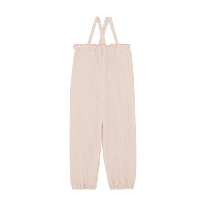 Zhoe & Tobiah Salopette Molleton | Beige rosé