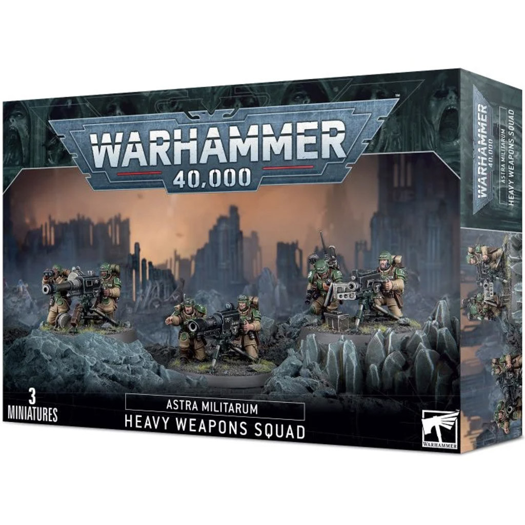 Warhammer 40K : Astra Militarum - Heavy Weapons Squad