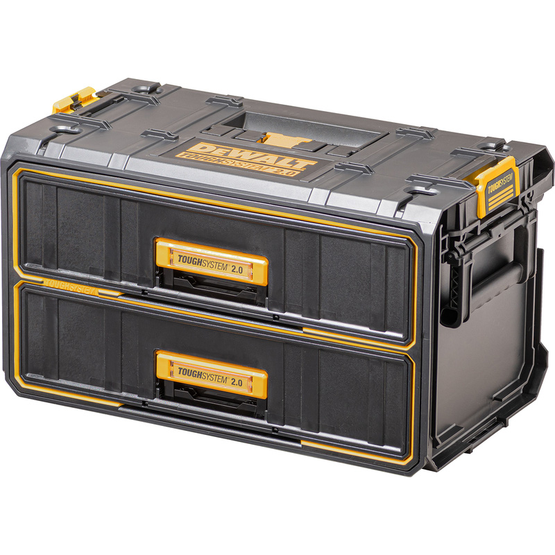 DeWALT ToughSystem 2.0 koffer met 2 lades 330x535x305mm