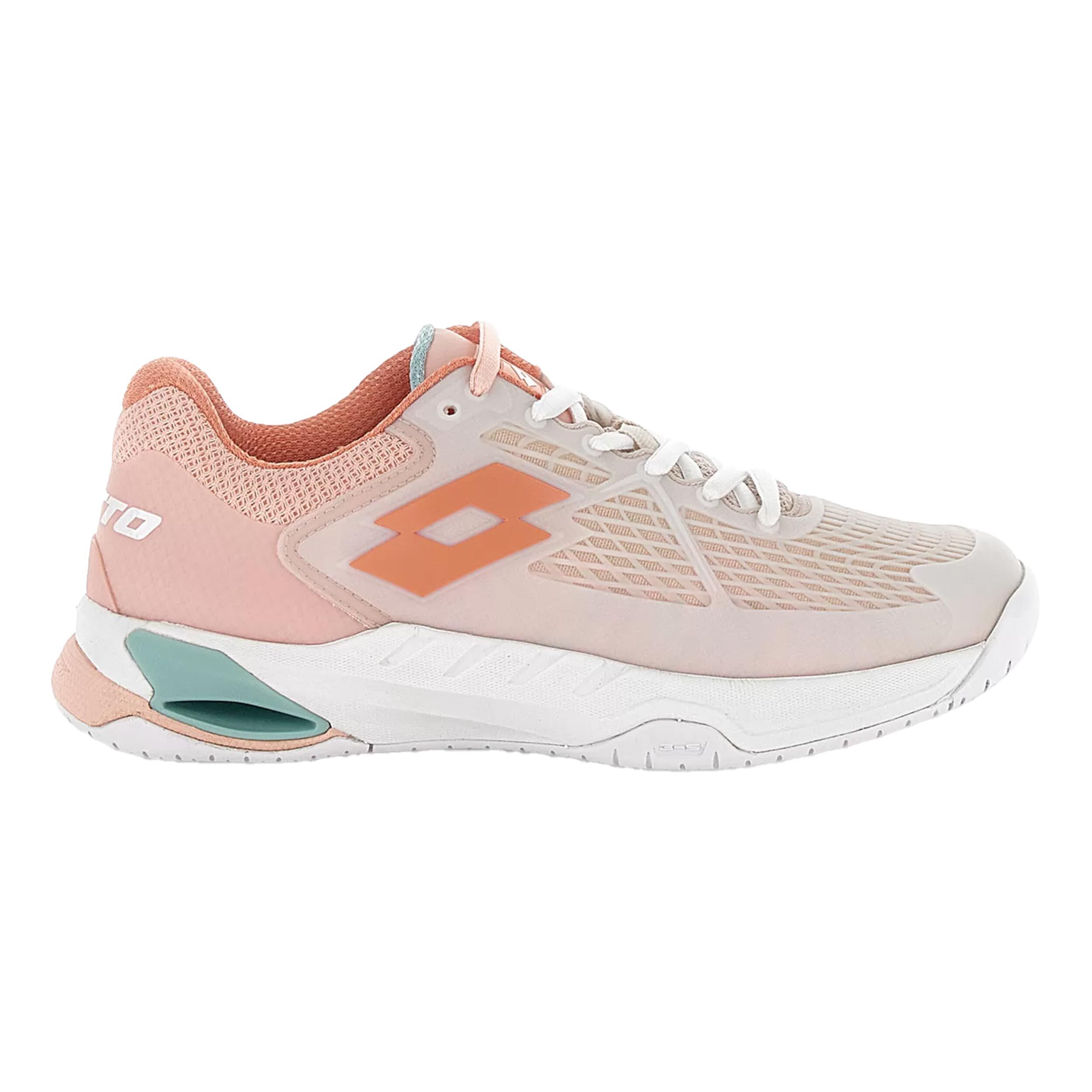 Lotto Mirage 100 II SPD Chaussures Toutes Surfaces Femmes - Blanc , Corail