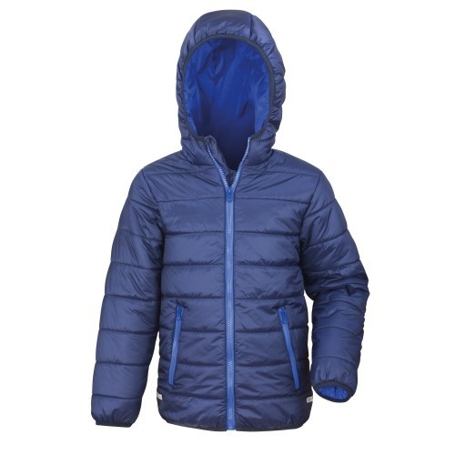 Jaqueta corta-vento infantil Result, azul