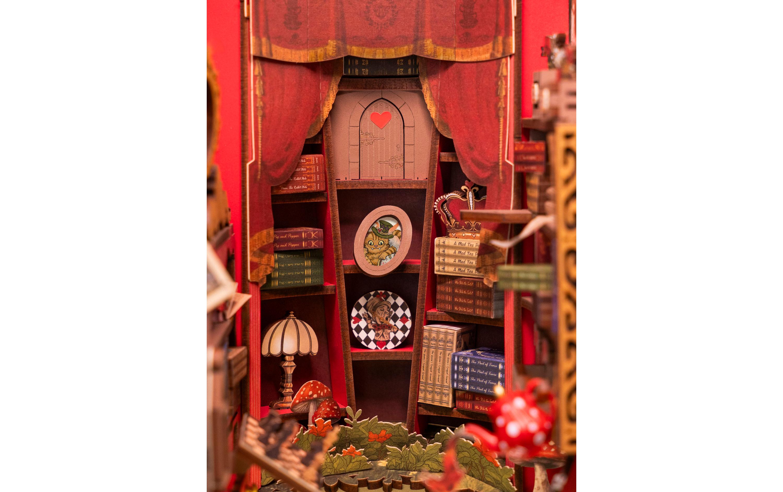 Bausatz Alice im Wunderland3D-Puzzle aus lasergeschnittenen Holzteilen