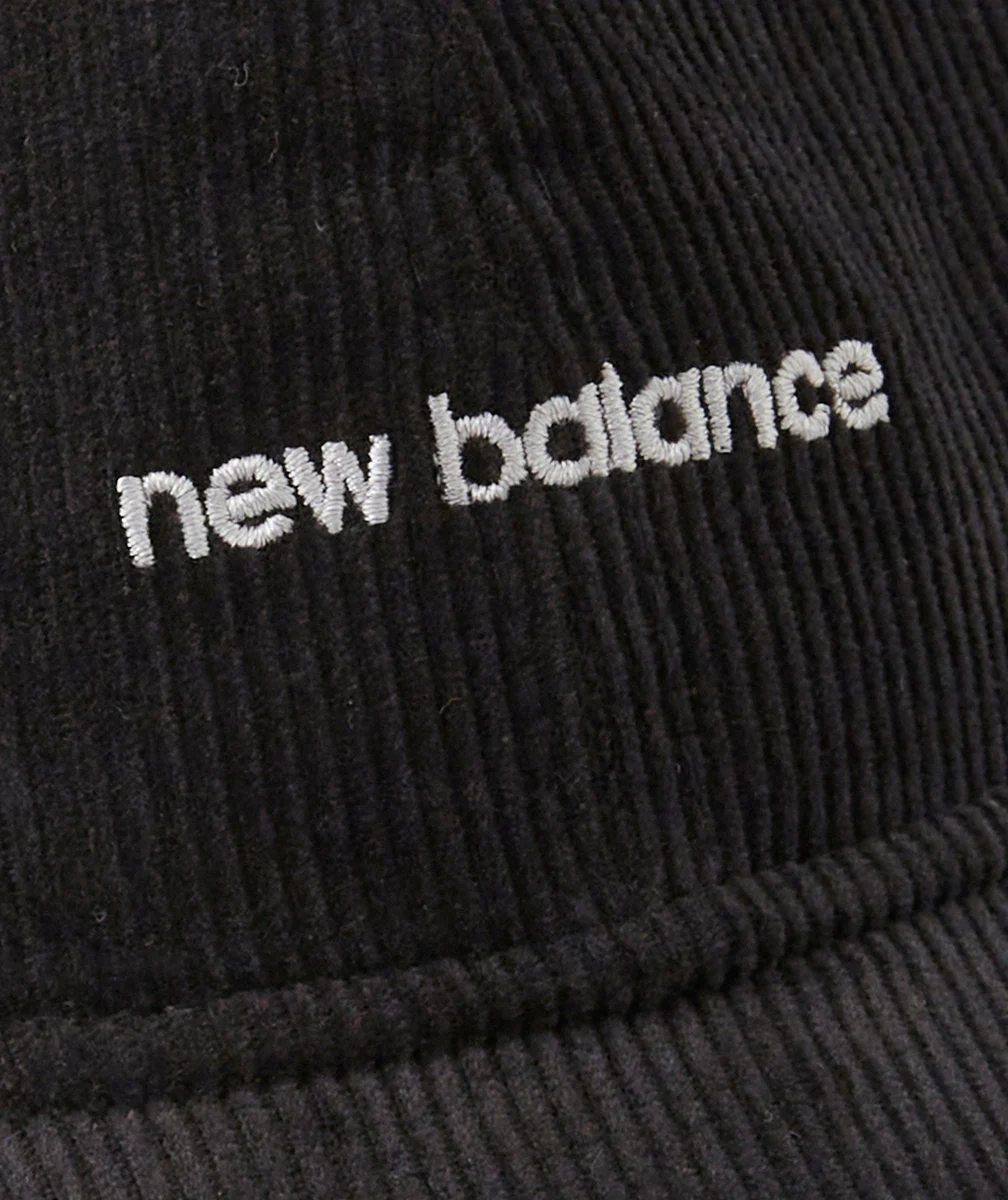 NEW BALANCECASQUETTE EN VELOURS CÔTELÉ NOIR