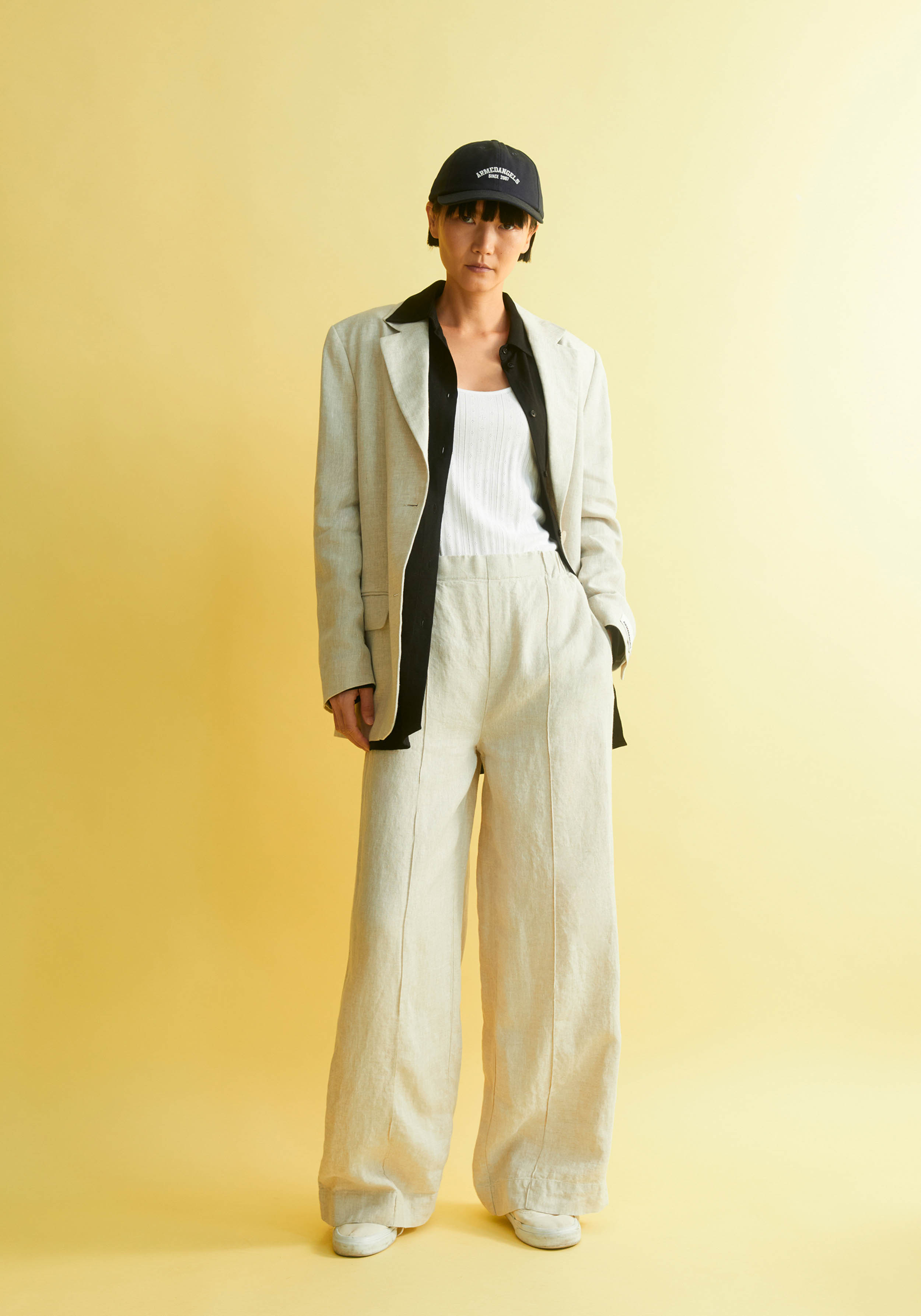 Armedangels Hose Jonvaalie Pure Lino Undyed