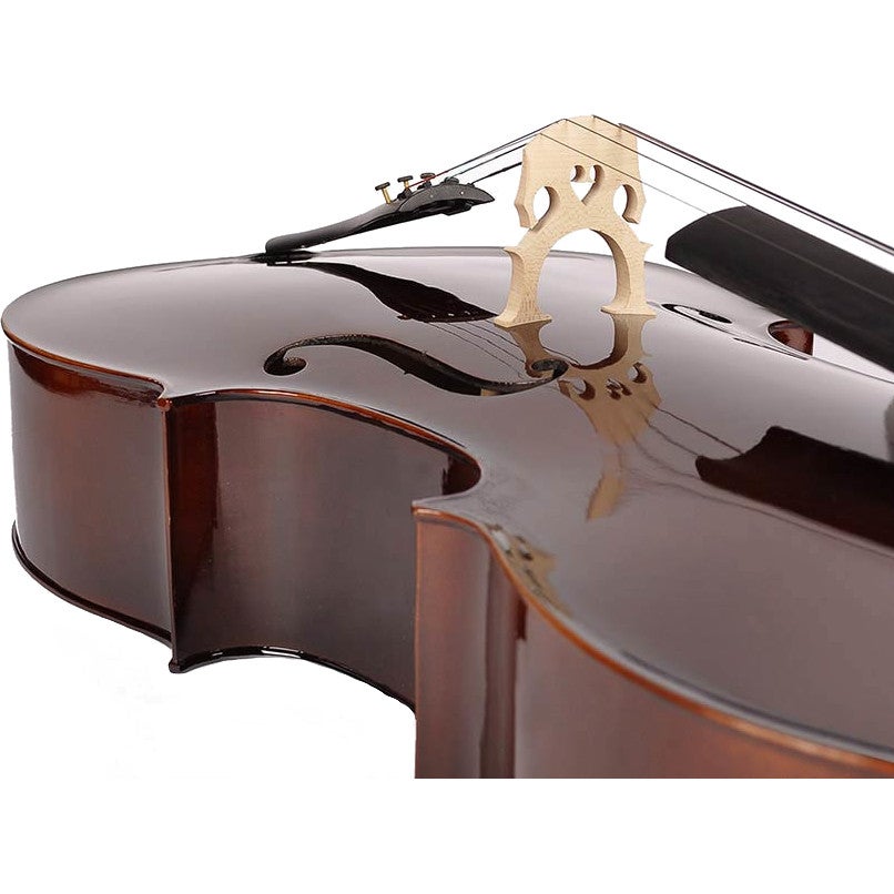Leonardo LC-2034 Basic Series Cello Outfit 3/4 cello inclusief draagtas en strijkstok