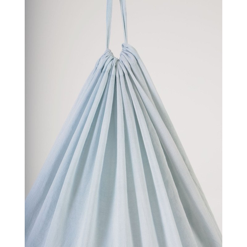 Ciel de lit enfant Carelene 100% coton bleu