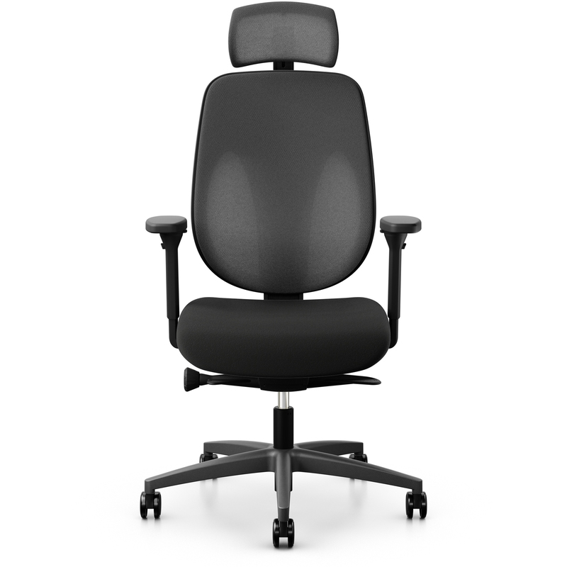 Giroflex 353 Comfort Plus Bürostuhl, schwarz