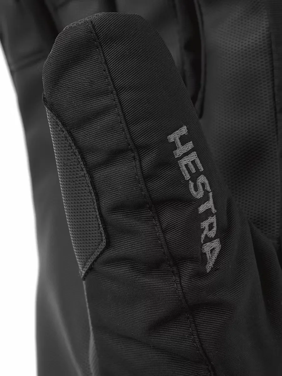 Hestra Gauntlet Sr. - 5 Finger Black/Black