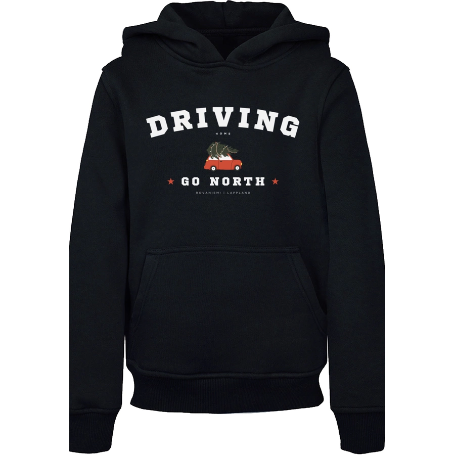 F4NT4STIC Hoodie Driving Home Weihnachten schwarz