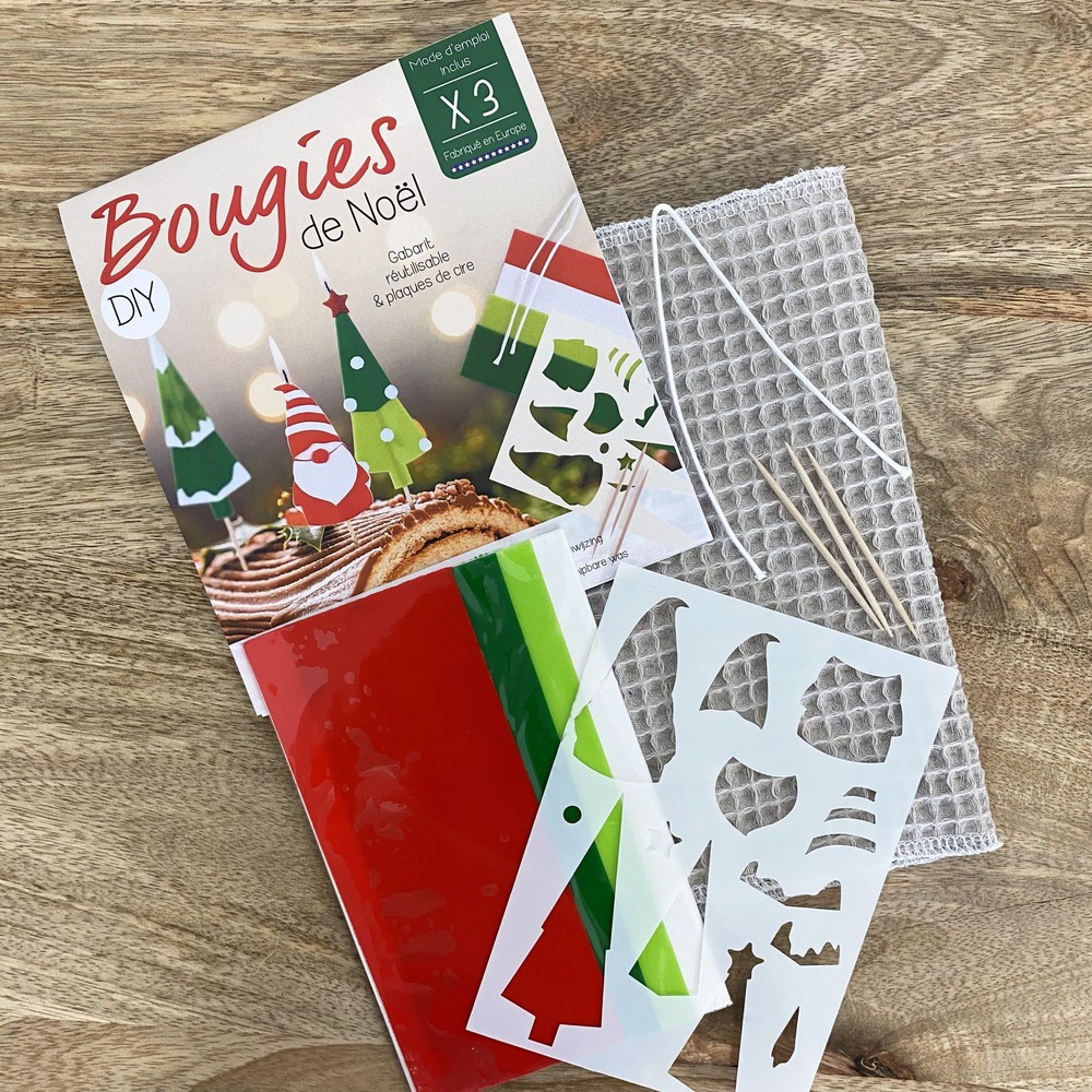 Kit bougies festives de noel