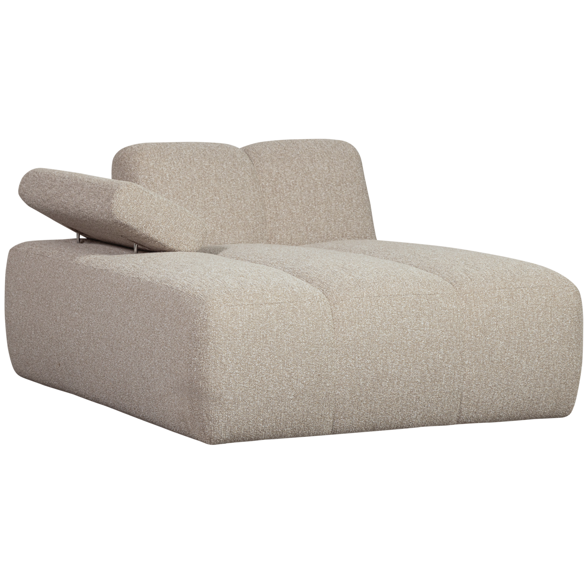 Chaise Longue Mojo Element Mojo Chaise Longue Element Links - Bouclé - Beige Melange