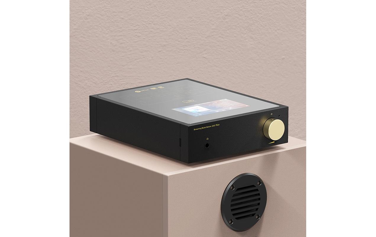 Stereo-Receiver EA5 Schwarz<br>All-in-One-Musikcenter mit WiFi und Bluetooth