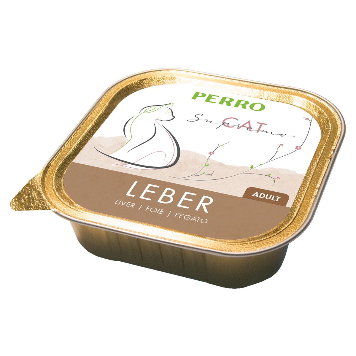 PERRO Cat Supreme Adult Leber