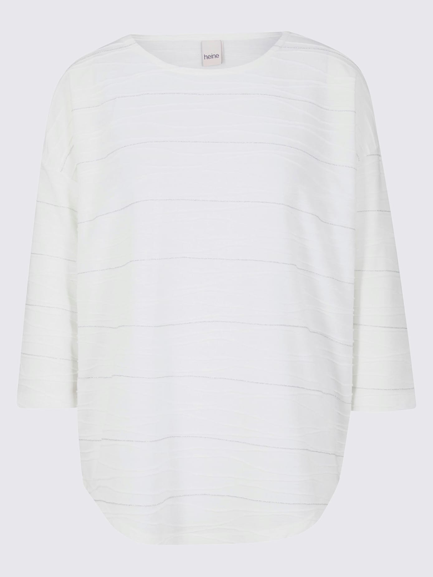 T-shirt motif structuré tendance