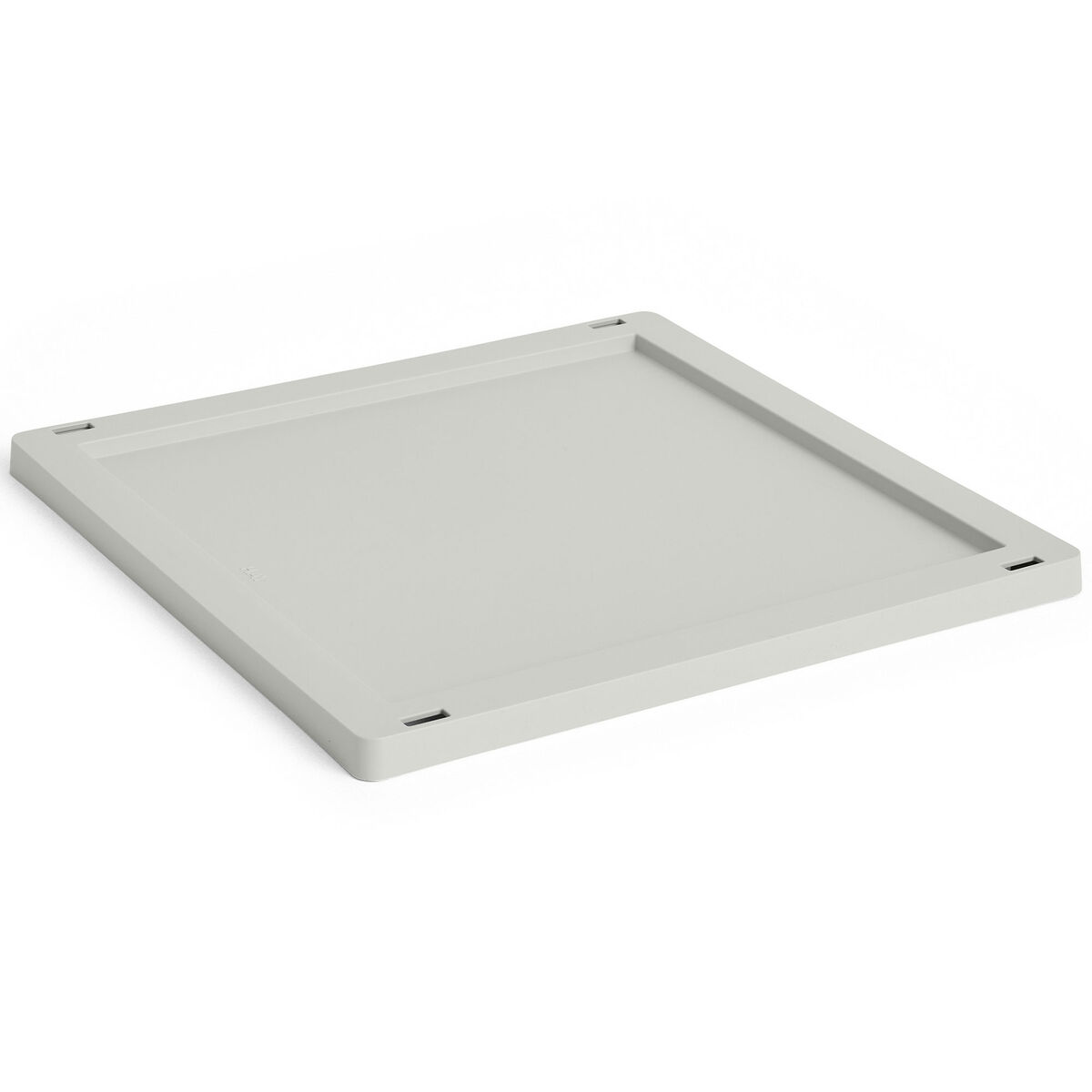 HAY Colour Crate Medium Square Cube lokk, grey