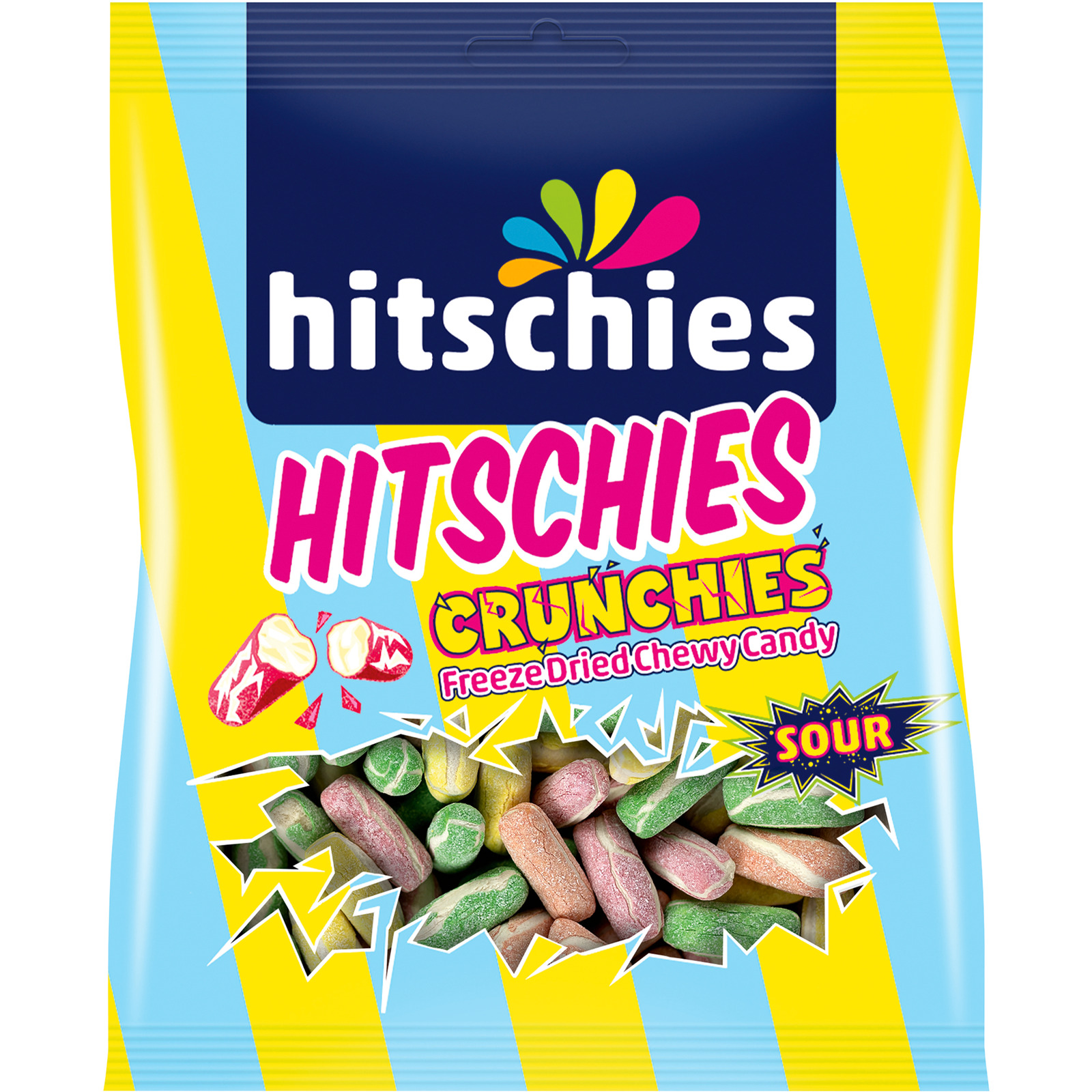 Hitschies Crunchies Sour Mix 75 g